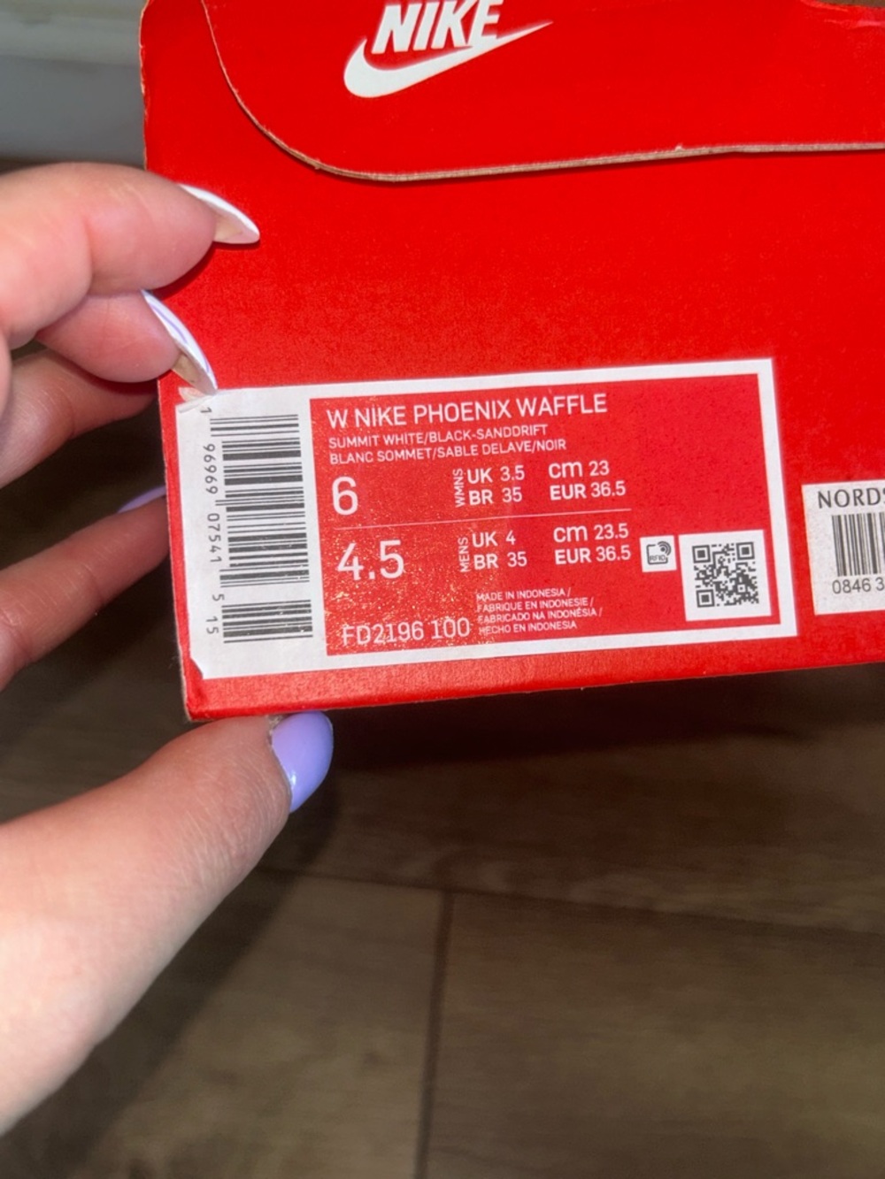 Nike Women’s Phoenix Waffle Sneakers - Picture 6 of 6